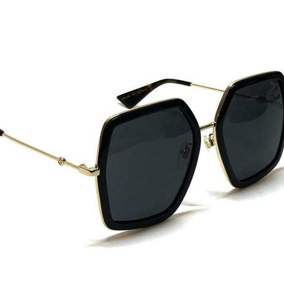 Brand New GUCCI Gold/Grey Sunglasses - Picture 1 of 4